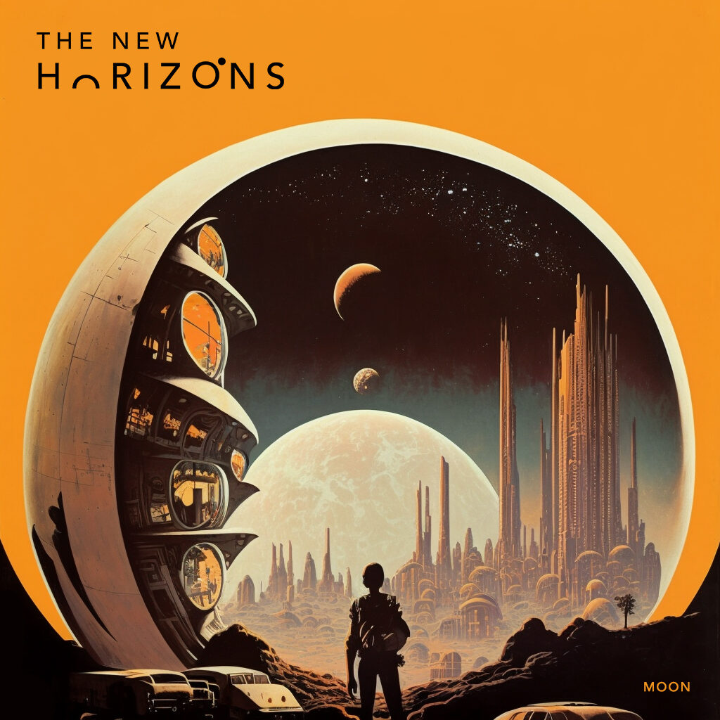 The New Horizons - Moon cover